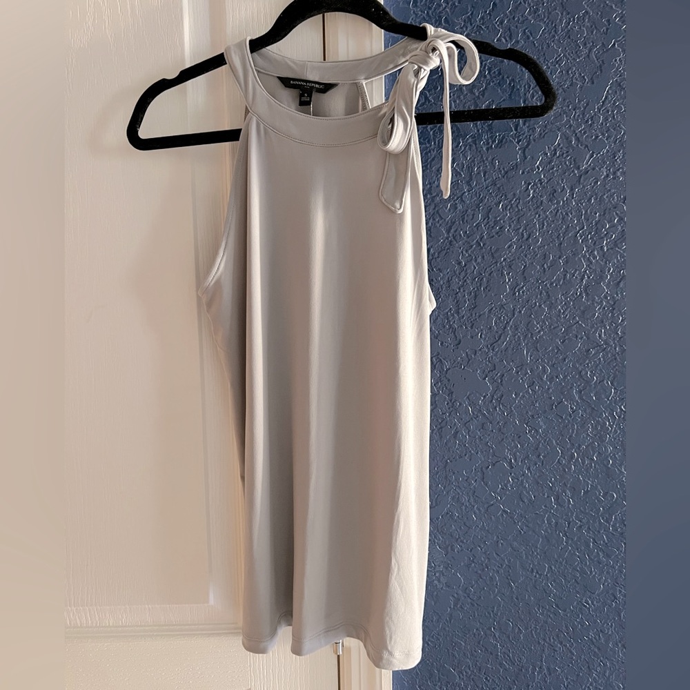 Banana Republic Gray Blouse